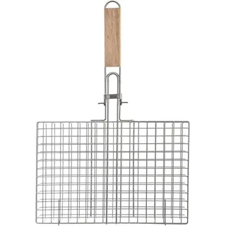 Grillkorb aus Metall 32x49 cm