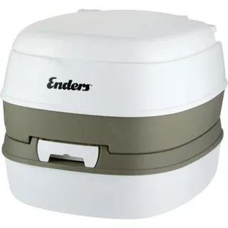 Enders Campingtoilette COMFORT, Mobil-WC Camping-Toilette, ergonomischer Tragegriff, trennen von Spül- und Abwassertank, Sitzhöhe von 32cm #49429