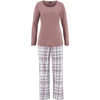 Arizona Pyjama 2 tlg. mit Karo Muster, lila