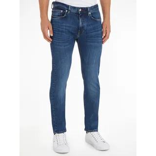 Tommy Hilfiger Slim-fit-Jeans »Bleecker«, mit Baumwoll-Denim Stretch, extra bequem TOMMY HILFIGER oregon indigo