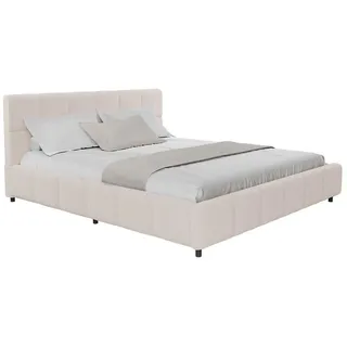 Juskys Polsterbett Florenz 180 x 200 cm Beige