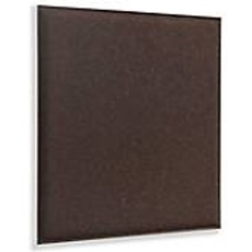 Deckenpaneele colorPAD®, für Rasterdecken, B 620 x T 620 x H 17 mm, dunkelbraun/meliert, glatt