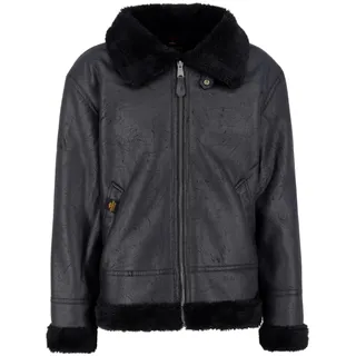 Alpha Industries Herren B3 FL, Black/Black, XL