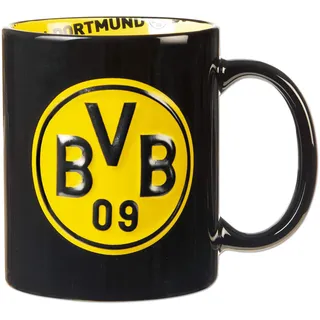 Dortmund Borussia BVB Tasse (schwarz, one size)