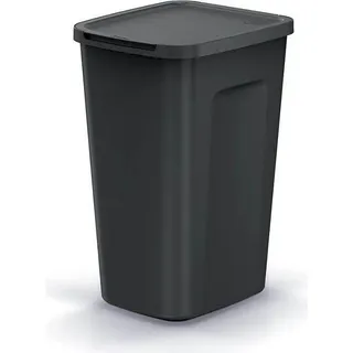 Papierkorb Keden 50 Liter schwarz COMPACTA Q PLUS