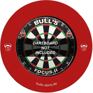 BULL'S Quarterback Surround - Schwarz/Rot