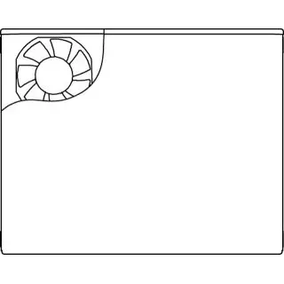 Kermi x-flair, Plan K T33 559x605mm