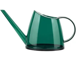Qinlorgon 1.2L Gießkanne mit langem Auslauf, bonbonfarben, für Haus und Garten (Grün)