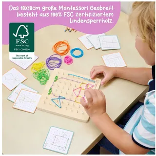 Eichhorn Montessori Geometriebrett 100006050