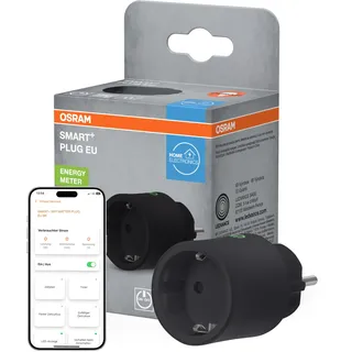Osram Steckdose SMART+ Matter EU Schwarz
