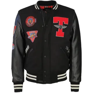 Top Gun Bomberjacke »Bomberjacke TG22015«, schwarz,