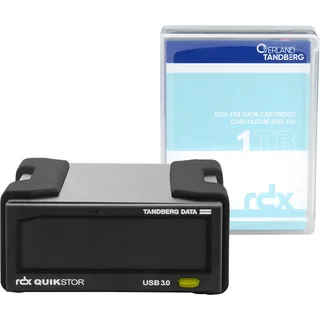 Tandberg RDX QuikStor Drive 1TB Kit extern, USB 3.0