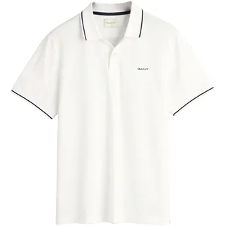 GANT Tipping Piqué weiß L