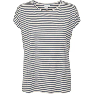 Vero Moda VMAVA Plain SS TOP Stripe GA JRS NOOS