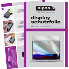 Dipos Displayschutzfolie Crystalclear (16", 16 : 9), Bildschirmfolie