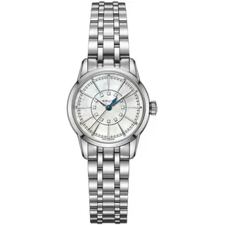 Hamilton Damen Analog Quarz Uhr mit Edelstahl Armband H40311191