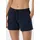 Damen Schlafhose Kurz Baumwolle Shorty Pyjamaunterteil Dunkelblau-gem _179388 38 EU 38