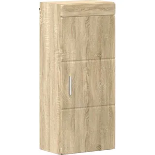 vidaXL Badezimmer-Wandschrank TULUM Sonoma-Eiche 37 x 24,5 x 86 cm - Braun