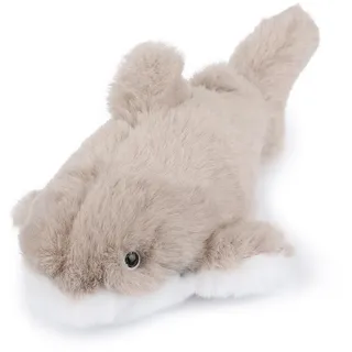 WWF - Plüschtier - Weißer Hai (15cm) lebensecht Kuscheltier Stofftier Plüschfigur Kinder Spieltier - Grau