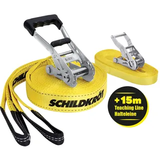 Donic Schildkröt Schildkröt Slackline inkl. gratis Teaching Line«, gelb