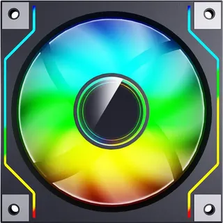 darkFlash Darkflash DM20 computer fan (black) - Schwarz