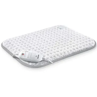 Beurer HK42UK Super-Cosy Heat Pad | Luxuriöse weiche Fleece-Oberfläche | Schnelle Aufwärmfunktion | 3 elektronisch geregelte Temperatureinstellungen | Maschinenwaschbar | Automatische Abschaltung