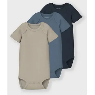 NAME IT »NBNBODY 3P Ss Solid Rib Noos