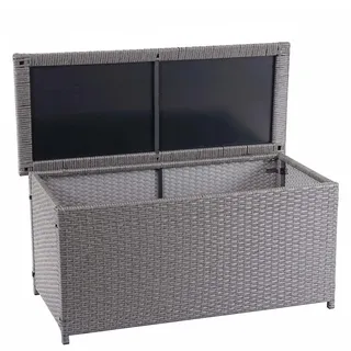 Mendler Kissenbox HWC-D88 63 x 135 x 52 cm Grau