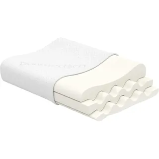 bonmedico Ergonomisches Kopfkissen Large - Orthopädisches Nackenstützkissen - Nackenkissen für Seitenschläfer, Rückenschläfer - Memory Foam Kissen - Schlafkissen für Erwachsene - Wellness Geschenke