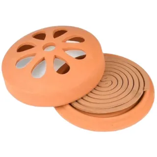 Esschert design citronella spiralen in terracotta - Orange