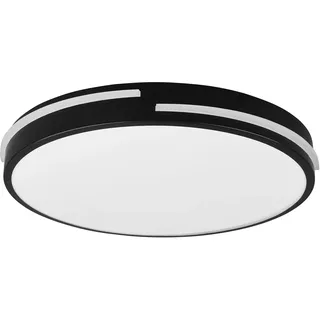 Trio Tacoma 1 rund schwarz matt