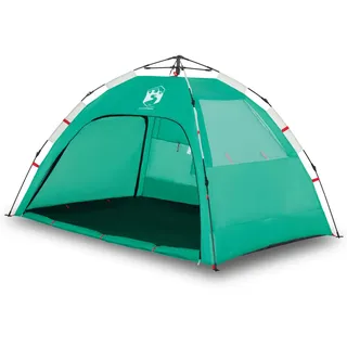 vidaXL Strandzelt 2 Personen Seegrün Quick Release Wasserdicht - Grün