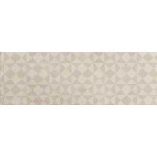 Primaflor-Ideen in Textil Vinyl-Läufer »Küchenläufer NIZZA, Made in Belgium« rechteckig 2,5 mm Höhe Läufer aus Vinyl, abwischbar, modernes geometrisches Design, Küche, beige