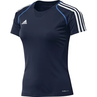 adidas Damen Trainingsshirt T12 Team Short Sleeve T-Shirt, Marineblau, XS