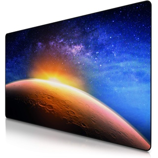 CSL - Übergröße Mauspad Gaming 1200x600mm - XXXL Mousepad groß mit Motiv - Tischunterlage Large Size - verbessert Präzision und Geschwindigkeit - XXL z.B. für Logitech Maus und Tastatur