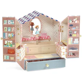 Djeco Spieluhr Tinou Cajas, Mehrfarbig (36084), Bunt