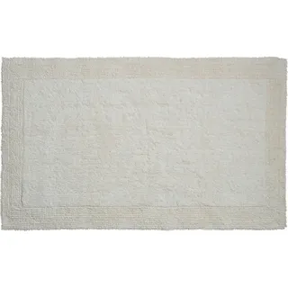 Grund Badteppich , Naturfarben , Textil , Abstraktes , rechteckig , 80x150 cm , Oeko-Tex® Standard 100 , für Fußbodenheizung geeignet, rutschfest , Heimtextilien, Badtextilien, Badematten
