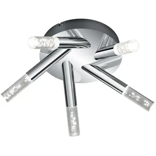 Trio Bolsa 5x 3,1 Watt rund Metall chrom