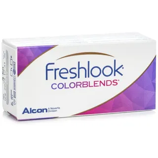 Alcon FreshLook Colorblends Farblinse pure hazel, +0.00 Dioptrien, 2er-Pack