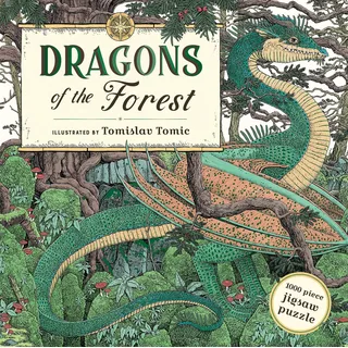 Dragons of The Forest. 1000 Piece Jigsaw Puzzle: A 1000 Piece Jigsaw Puzzle