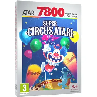 Atari 7800 Super Circus Retro-konsolenspiel - Multicolor