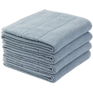 SCHIESSER Turin Handtuchset 5-tlg. blau