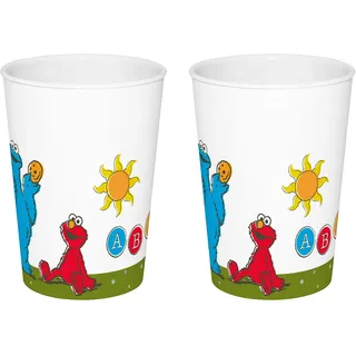 GEDALABELS Trinkbecher Sesamstraße vintage kids PP 2er Set