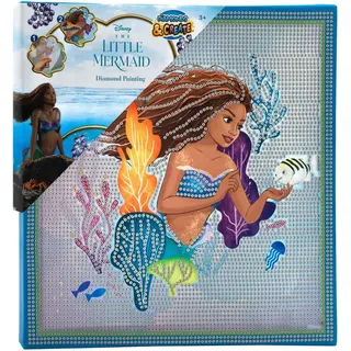 Canenco Disney Diamant-Gemälde - Gemälde - Die kleine Mermaid Diamond Painting Leinwand XL