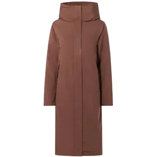 VAUDE Damen Wintermantel Coreway Coat, lang und warm mit PrimaLoft® Wattierung, wasserdicht, winddicht und atmungsaktiv, tobacco, 40