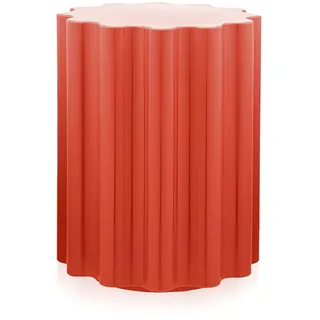 Kartell Hocker Colonna 35 x 46 x 35 cm Rot