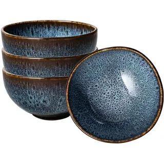 Villeroy & Boch like. by Villeroy & Boch Schale »Suppenbol Lave 280 ml 4er Set türkis« 4 tlg., blau