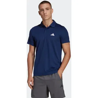 Poloshirt ADIDAS PERFORMANCE "TRAIN ESSENTIALS TRAINING", Herren, Gr. 3XL, blau (dunkelblau, weiß), Obermaterial: 100% Polyester, clean, Shirts Poloshirt