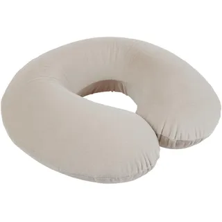 Boxxx Reisekissen , Taupe , Textil , Füllung: Polyurethan (PUR),Schaumstoff , 24 cm , Textiles Vertrauen - Oeko-Tex® , Heimtextilien, Kopfpolster & Bettdecken, Nackenrollen & Hörnchen