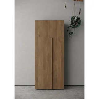Home Affaire Jupiter Garderobenschrank 78 x 33 x 187 cm braun